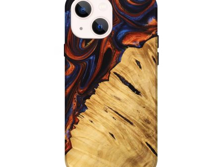 iPhone 14 Wood Live Edge Phone Case - Zyaire (Red, 747194) For Discount