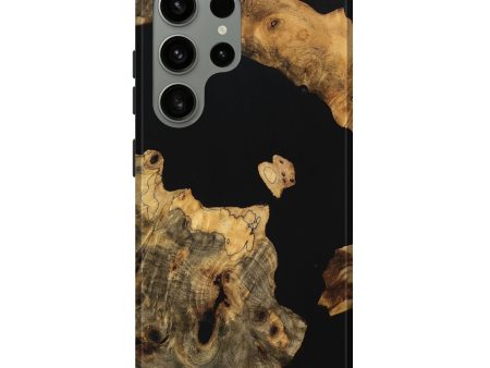 Galaxy S24 Ultra Wood Live Edge Phone Case - Evalyn (Wood Burl, 747200) For Sale