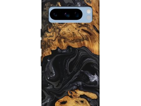 Pixel 8 Pro Wood Live Edge Phone Case - Charli (Black & White, 747205) Sale