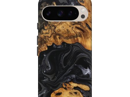 Pixel 9 Wood Live Edge Phone Case - Charli (Black & White, 747205) Online now