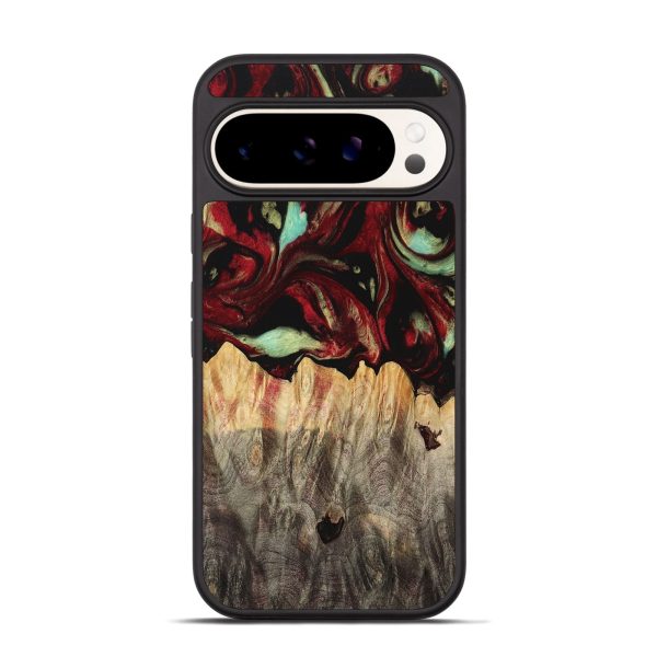 Pixel 9 Pro Wood Phone Case - Junious (Red, 747182) Online Sale