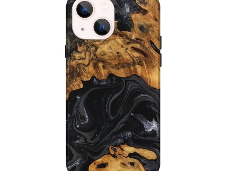 iPhone 14 Wood Live Edge Phone Case - Charli (Black & White, 747205) Sale