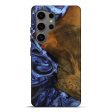 Galaxy S25 Ultra Wood Live Edge Phone Case - Antone (Blue, 746587) on Sale