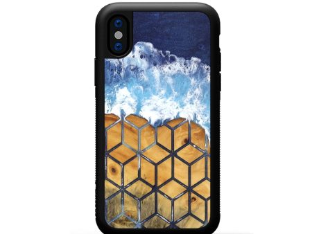 iPhone Xs Wood Phone Case - Dana (Fusion, 747136) For Discount