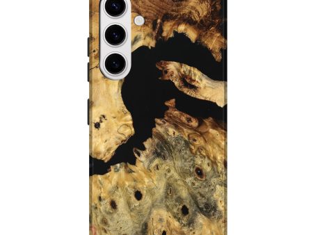 Galaxy S25 Plus Wood Live Edge Phone Case - Syreeta (Wood Burl, 747199) Sale