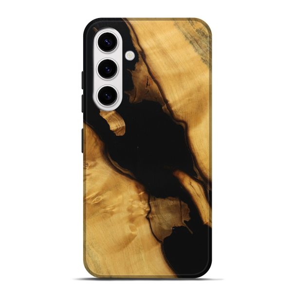 Galaxy S25 Plus Wood Live Edge Phone Case - Cortney (Wood Burl, 746286) For Discount