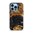 iPhone 14 Pro Wood Live Edge Phone Case - Charli (Black & White, 747205) Sale