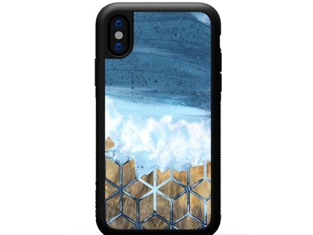 iPhone Xs Wood Phone Case - Alfonso (Fusion, 747123) Online Sale