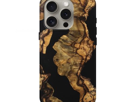 iPhone 16 Pro Wood Live Edge Phone Case - Evert (Wood Burl, 747195) Online