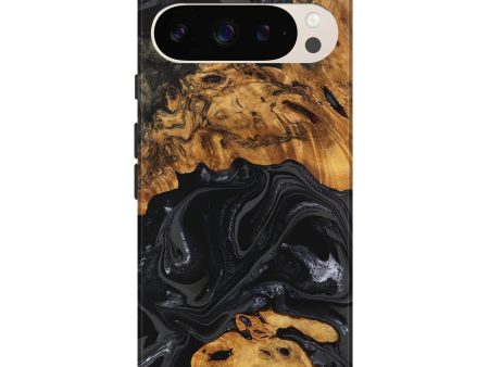 Pixel 9 Pro XL Wood Live Edge Phone Case - Charli (Black & White, 747205) Online Hot Sale