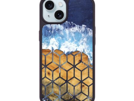 iPhone 15 Wood Phone Case - Dana (Fusion, 747136) For Sale