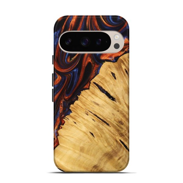 Pixel 9 Wood Live Edge Phone Case - Zyaire (Red, 747194) Online Sale