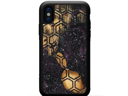 iPhone Xs Wood Phone Case - Florene (Fusion, 747130) Supply