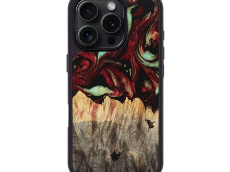 iPhone 16 Pro Wood Phone Case - Junious (Red, 747182) Cheap