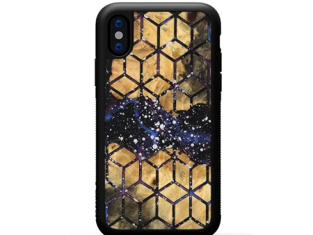 iPhone Xs Wood Phone Case - Hailie (Fusion, 747122) Fashion