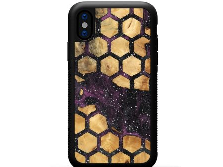 iPhone Xs Wood Phone Case - Arrie (Fusion, 747172) For Sale