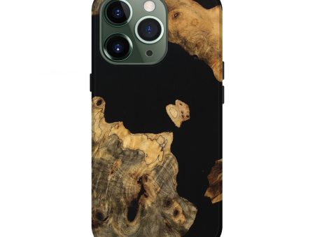 iPhone 13 Pro Wood Live Edge Phone Case - Evalyn (Wood Burl, 747200) For Sale