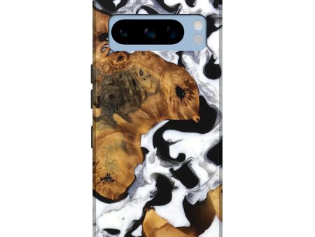 Pixel 8 Pro Wood Live Edge Phone Case - Elias (Black & White, 747201) Supply