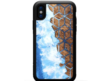 iPhone Xs Wood Phone Case - Aya (Fusion, 747104) Online now